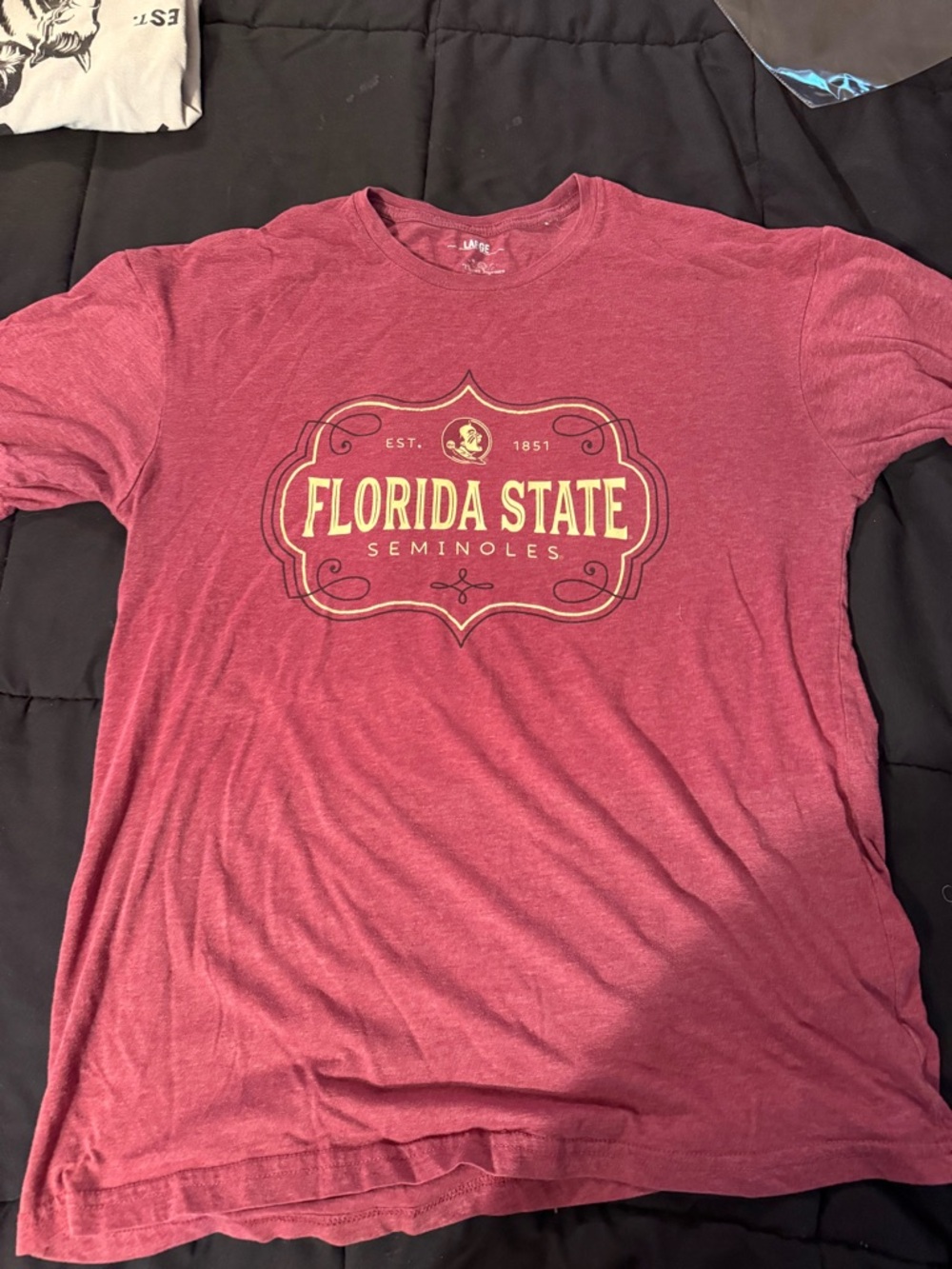 Florida State Seminoles Men's Maroon Graphic Tee